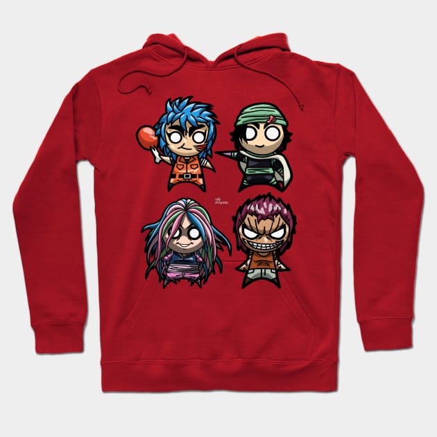 Chibi Heavenly Kings 2 Hoodie by AJH designs UK